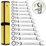 Flexible Ratcheting Combination Wrench Set,Key