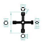 Multi-function Cross Spanner Mini Portable