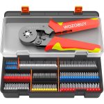 Ferrule Crimping Tool Kit,Self-Adjusting Crimping