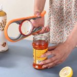 1pc Multifunctional 4-in-1 Jar Opener,