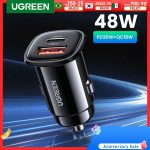 ?NEW-IN?UGREEN USB Car Charger 30W