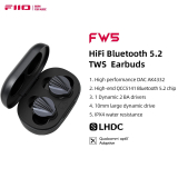 FiiO FW5 TWS Bluetooth 5.2