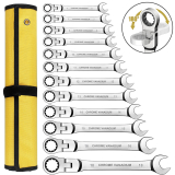Flexible Ratcheting Combination Wrench Set,Key