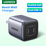 ?US Plug?UGREEN GaN 45W USB