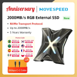 MOVESPEED X20 2000MB/s External SSD