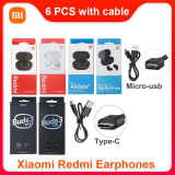 6 Pcs Xiaomi Redmi AirDots
