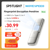 MOVESPEED USB3.2 Solid State Pendrive
