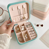 1pc Portable Travel Earrings Storage