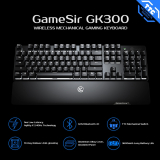 GameSir GK300 Bluetooth Wireless Keyboard