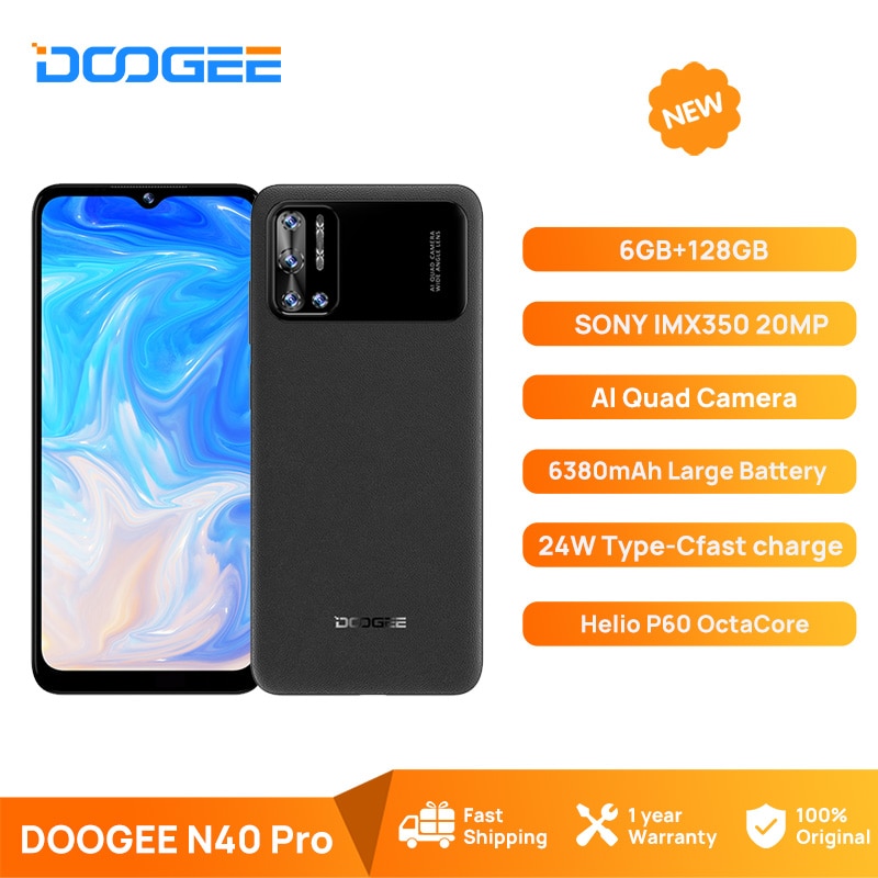 DOOGEE N40 Pro Smartphone 6.5