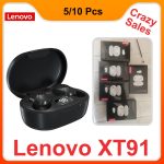 5/10pcs Lenovo XT91 Headphones TWS