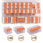 75pcs For 221 Electrical Connectors