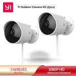YI 2pcs Outdoor Cameras Surveillance