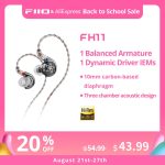 FiiO FH11 HiFi 1DD+1BA Hybrid