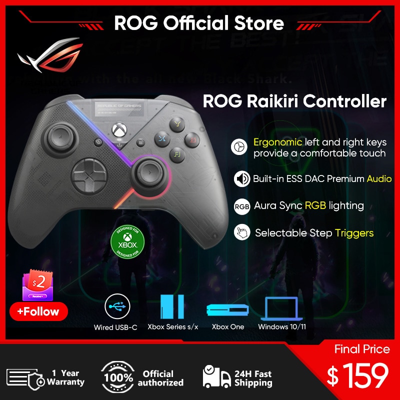 Newest ASUS ROG Raikiri Wired