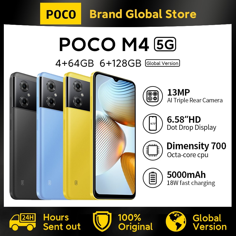 POCO M3 Pro 5G 4+64/6+128