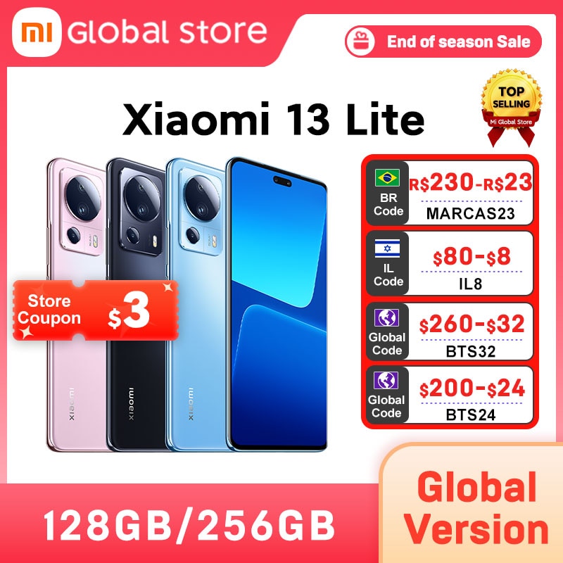 Global Version Xiaomi 13 Lite