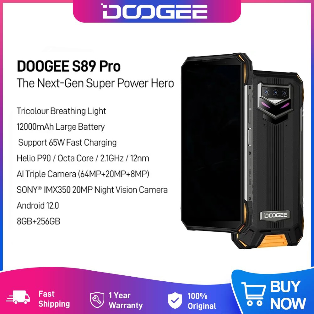 DOOGEE S89 Pro Helio P90