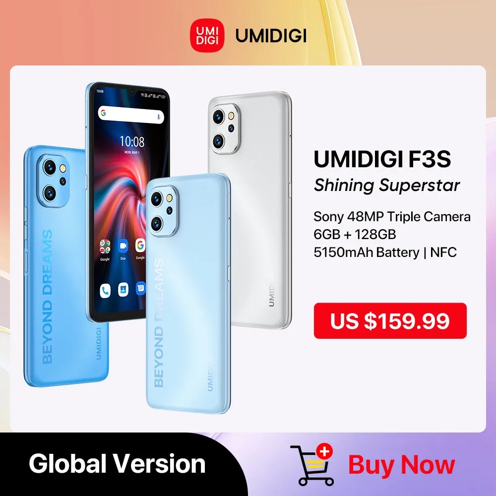 In Stock UMIDIGI F3 SE