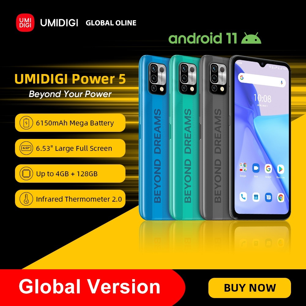 UMIDIGI A11S Global Version Smartphone
