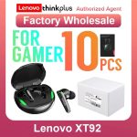 10Pcs Lenovo XT92 Bluetooth Earphones