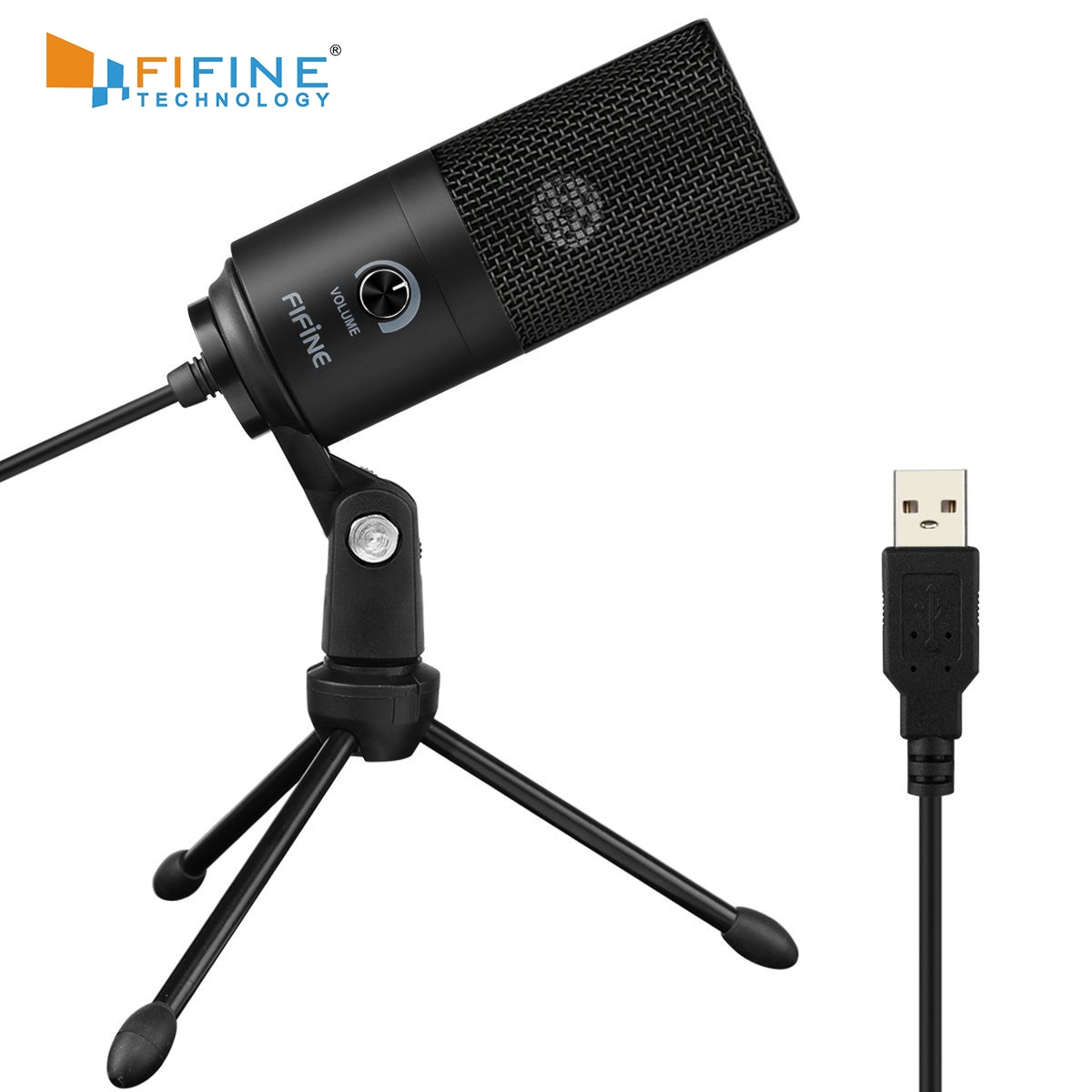 FIFINE Wireless Lavalier Recording Microphone,Type-C