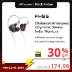 FiiO FH5s 2BA+2DD in-Ear Earphones/Headphone
