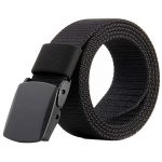 Men Military Automatic Buckle Nylon