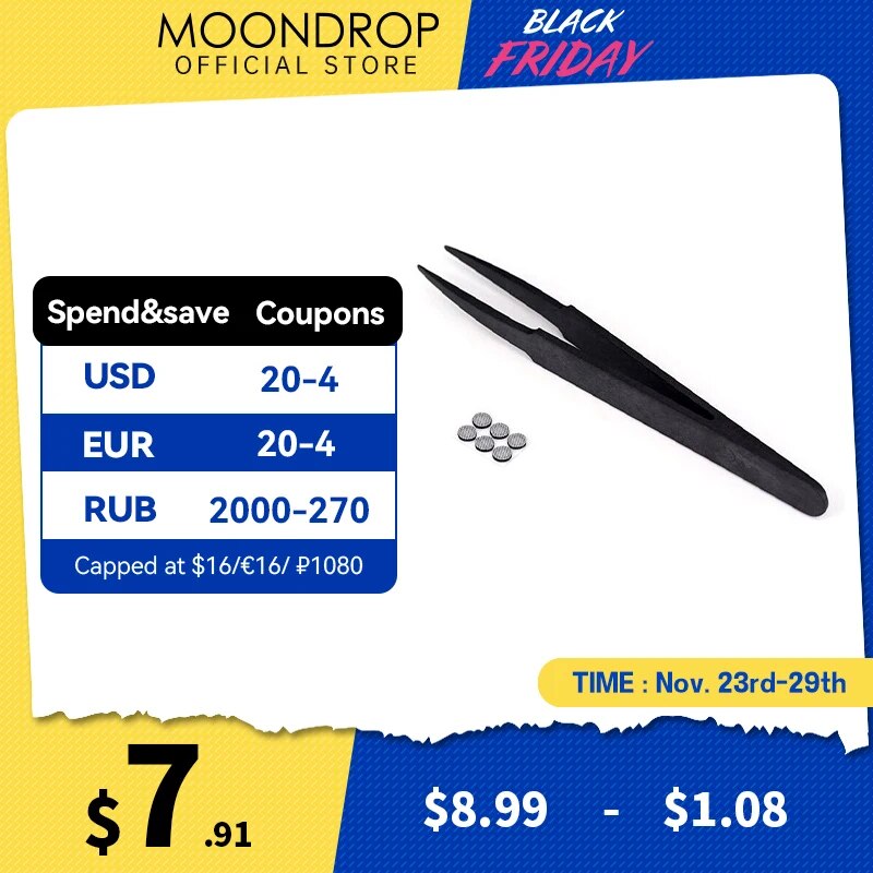 MoonDrop Earphone Accessories (acrylic stand)