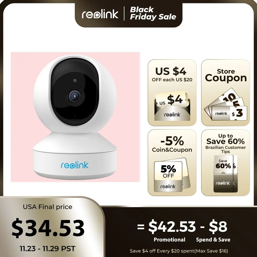Reolink Outdoor Camera 8mp 4K
