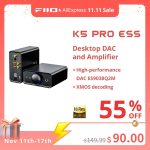 FiiO K5 Pro ESS ES9038Q2M|768K/32Bit
