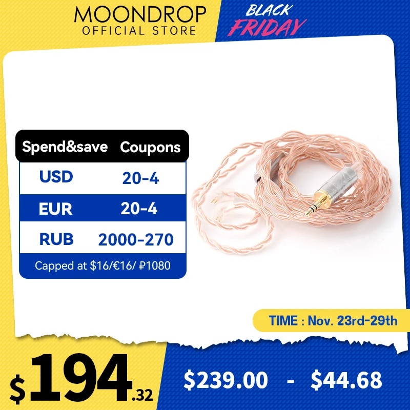 Moondrop CHACONNE Dynamic Earphones Titanium