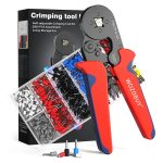 WOZOBUY Tubular Terminal Crimping Tool