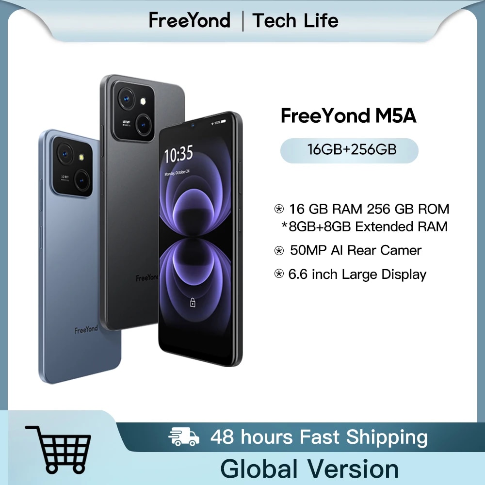 FreeYond M5A Smartphone 256GB ROM