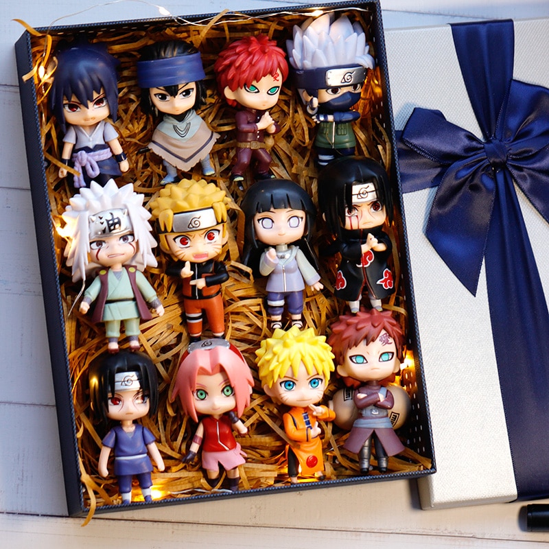 New 12pcs/set Anime Figure Naruto