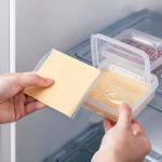 1pc Plastic Refrigerator Storage Cheese