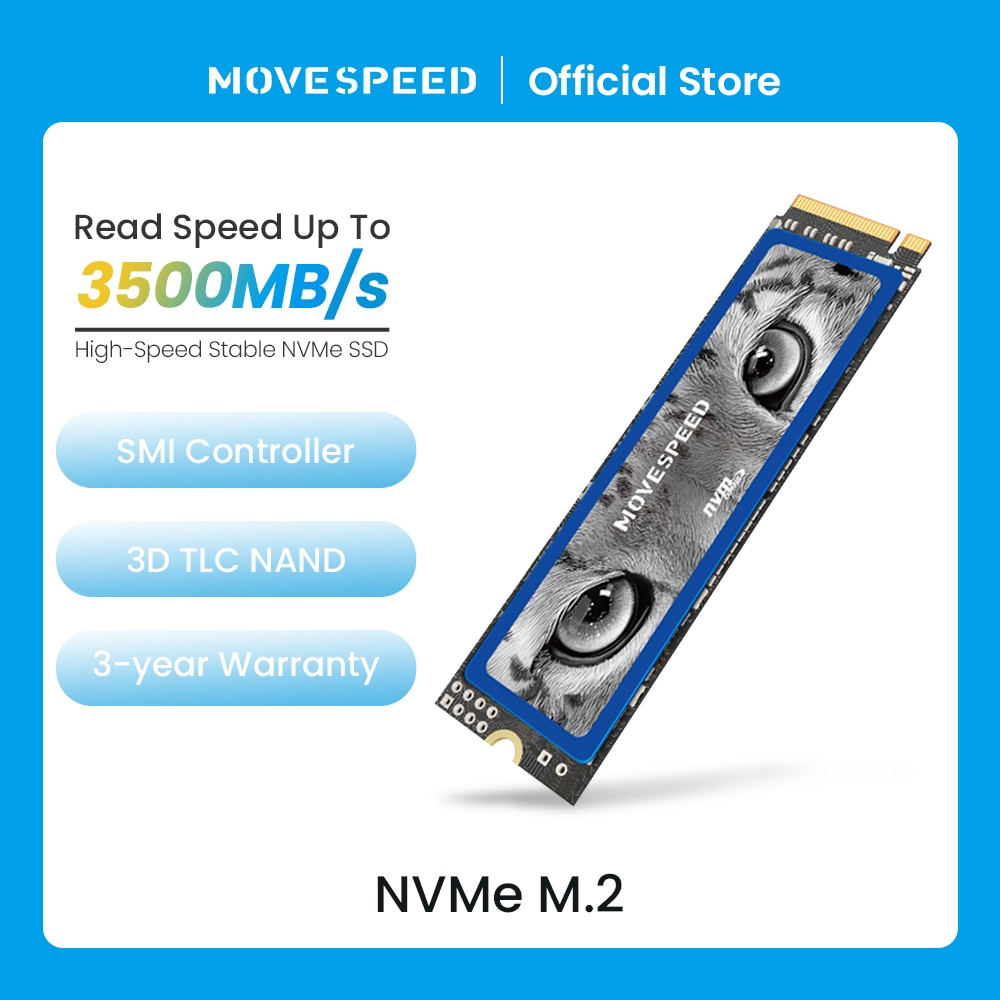 MOVESPEED SATA3.0 SSD 512GB 1TB