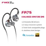 FiiO FA7s HiFi earphones 6-BA/earpiece