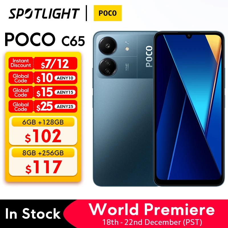[In Stock] POCO C65 Global