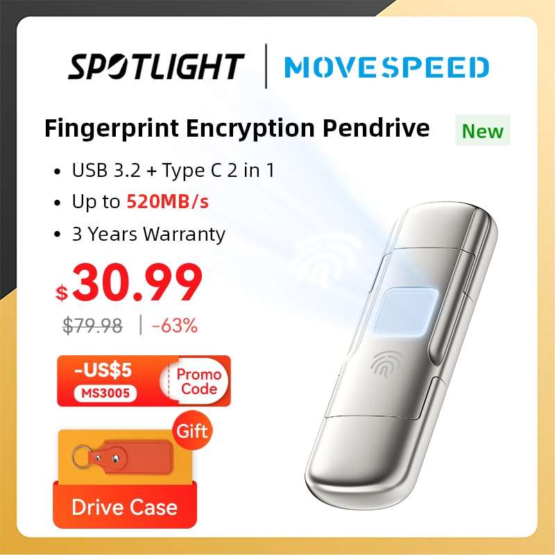 MOVESPEED 3500MB/s SSD NVMe M.2