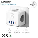 LENCENT Wall Socket Extender with