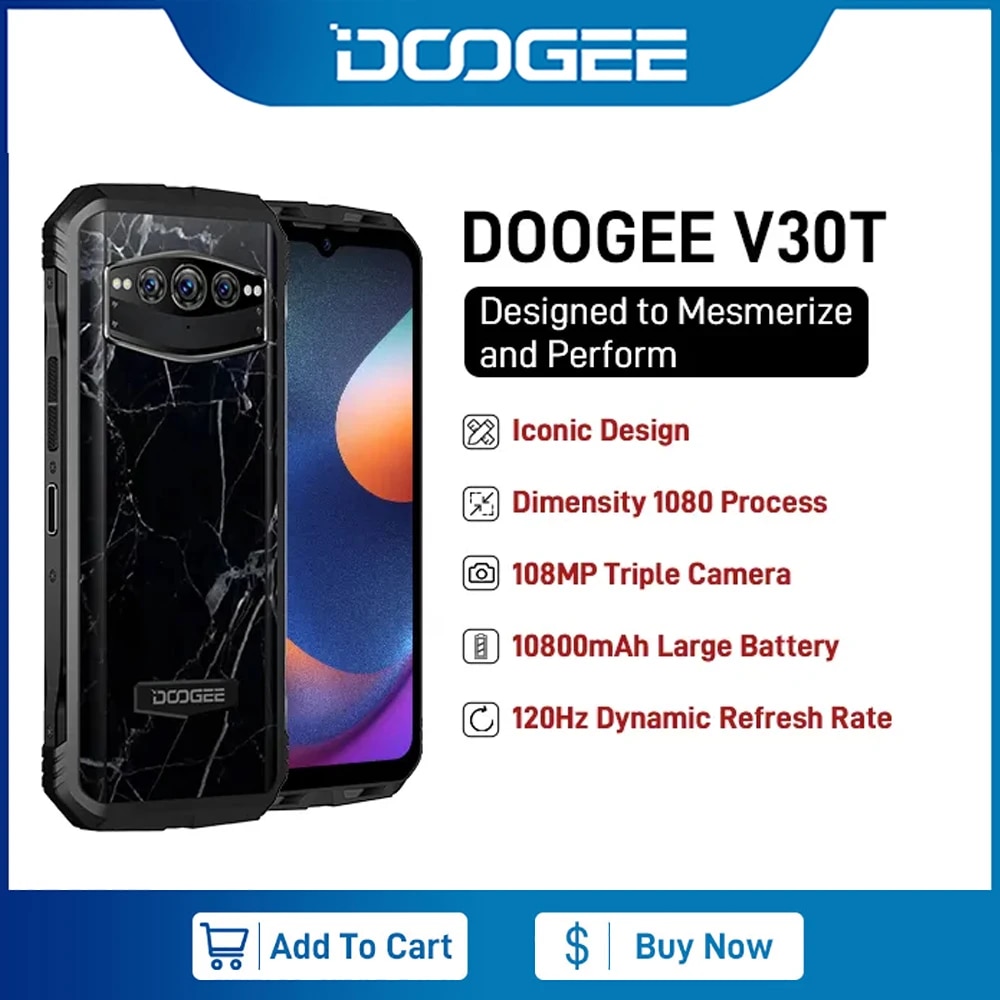 DOOGEE V30T 5G Rugged Phone