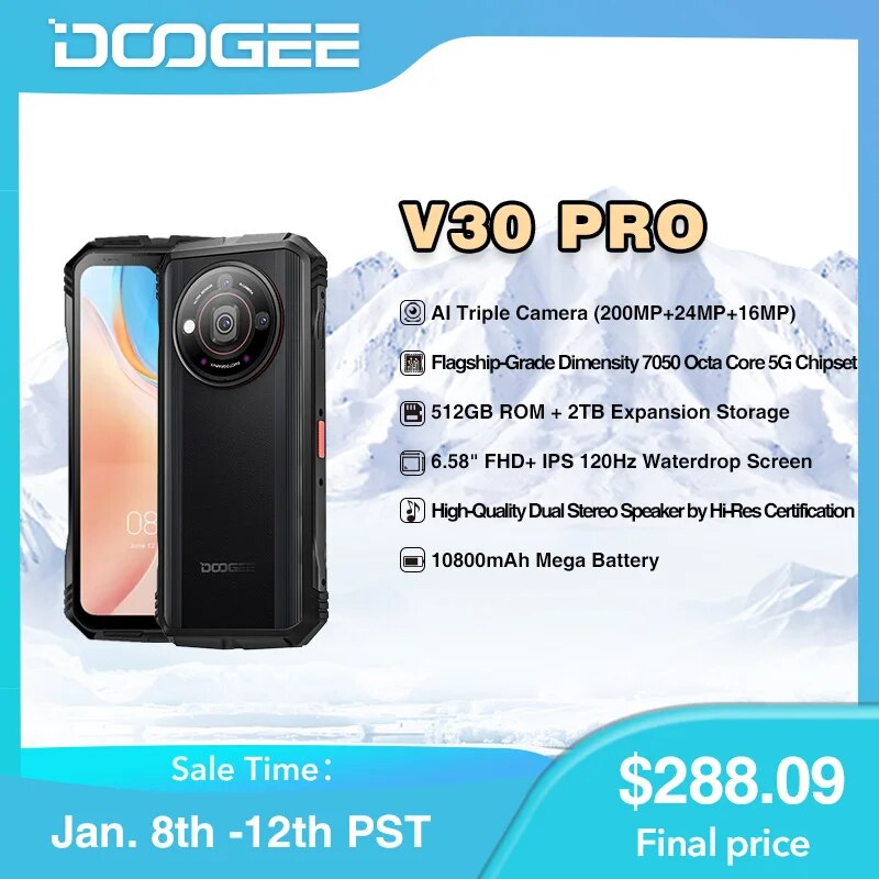 DOOGEE Smini 4.5” qHD Display