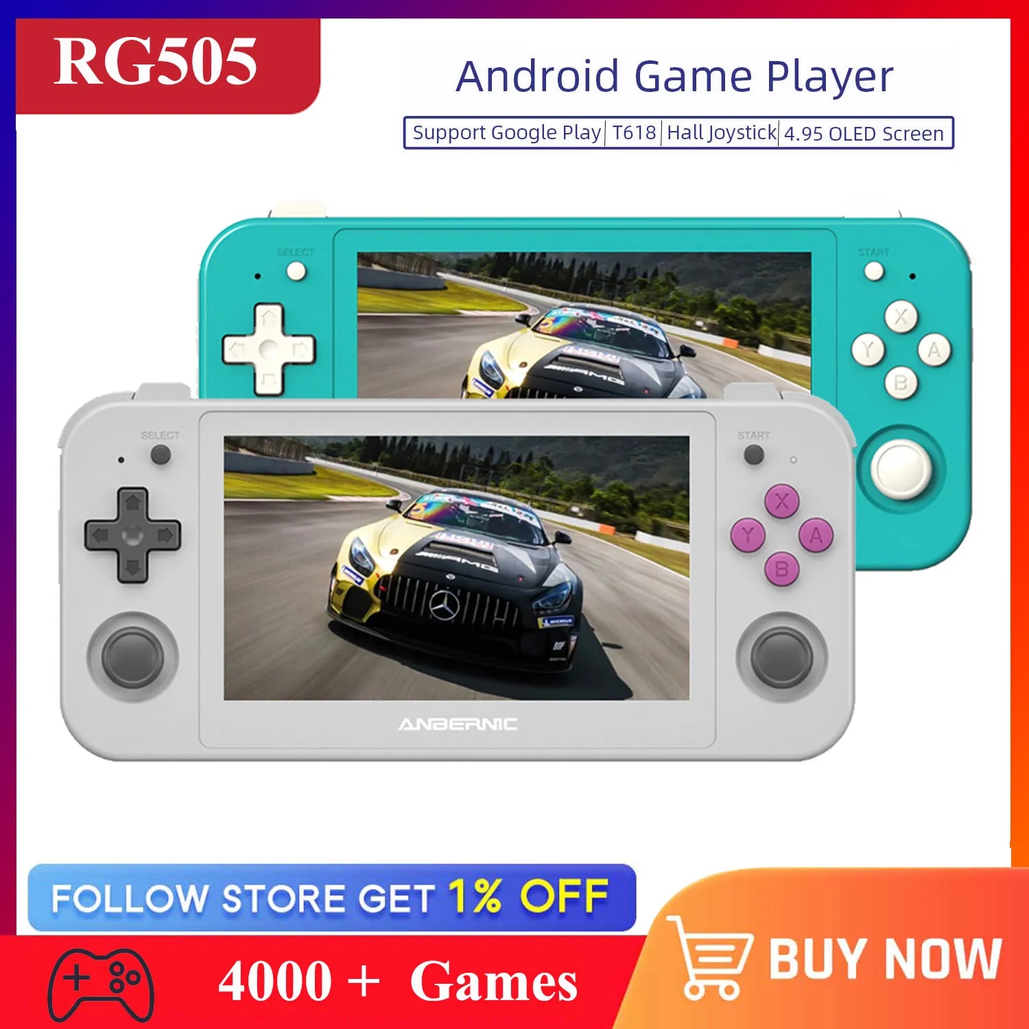 ANBERNIC RG505 Retro Handheld Game