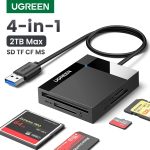 UGREEN Card Reader 4-in-1 USB3.0/USB-C