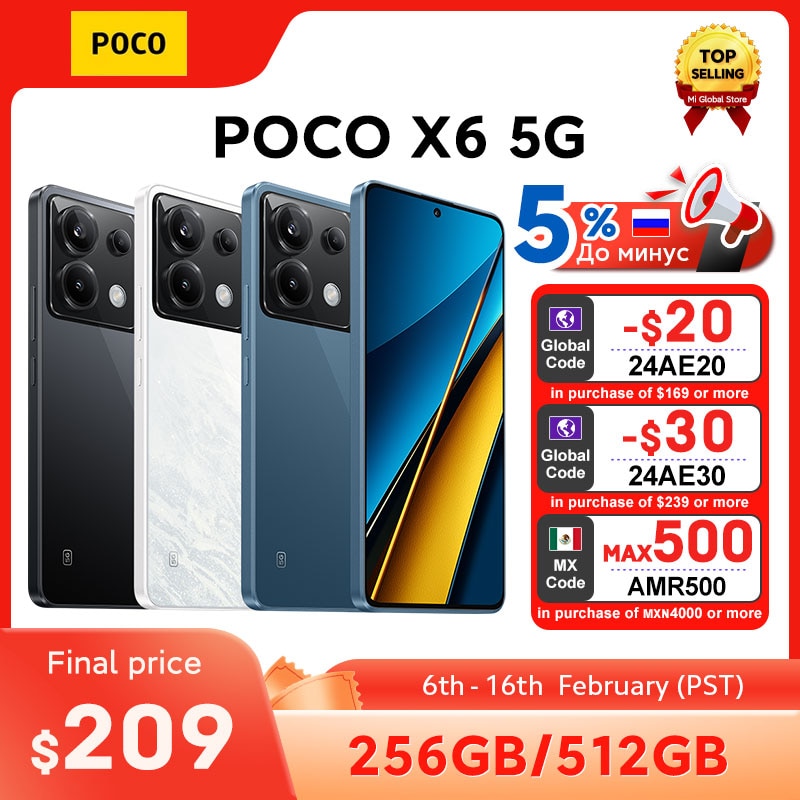 POCO M6 Pro Global Version