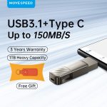 MOVESPEED 1TB USB 3.1 OTG