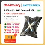 MOVESPEED X20 2000MB/s External SSD