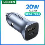 UGREEN Car Charger PD 20W