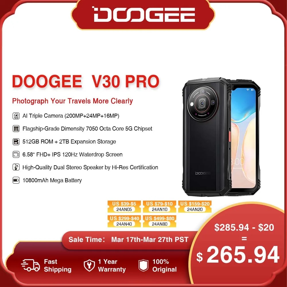 World Premiere DOOGEE Smini Rugged